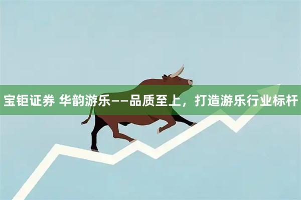 宝钜证券 华韵游乐——品质至上，打造游乐行业标杆